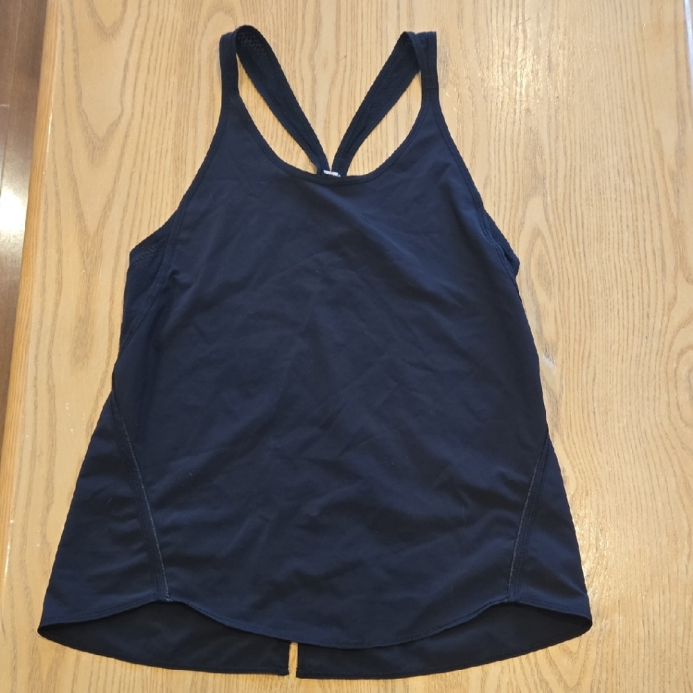 Lululemon Athletica Black Sleeveless Tank Top